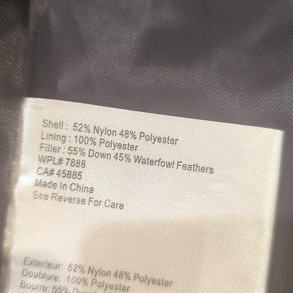 Michael kors down puffer jacket women small black ish - Picture 9 of 10